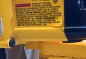 DeWalt Miter with a 6.0ah battery
