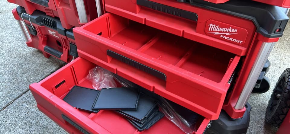 Milwaukee Pack-Out – whole kit, 8 pieces!