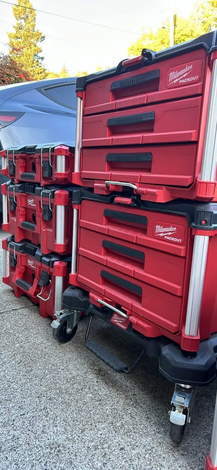 Milwaukee Pack-Out – whole kit, 8 pieces!